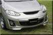 日本AUTOEXE MAZDA(萬事得,馬自達,長安馬自達) Mazda2 (馬2,馬自達2,勁翔,DEMIO,iSTOP,SkyActiv,創馳藍天,DE,DE5FS,DE3FS,DEJFS,DE3AS) 汽車動力升級改裝零件 Front Bumper Lip Splitter Front Bumper with Grill Aero Kit 頭泵把與鬼面罩(前包圍與中網)空力套裝 MDP2000
