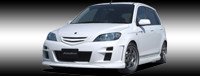 �饻AUTOEXEMAZDA(�U�Ʊo�B���۹F)Mazda2��2Demio(DY)��˳���Styling Kit�����]��