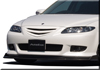 日本AUTOEXE MAZDA(万事得、马自达) Mazda6( 6、马自达6、M6、ATENZA、ATENZA WAGON、GG、GY)改装部件 Carbon Front Splitter碳纤头唇(前唇)MGX2100