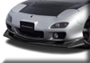 日本AUTOEXE MAZDA(萬事得,馬自達) RX-7 (RX7,FD,FD3S,13B,Rotary,轉子)汽車動力升級改裝零件 Carbonfibre Front Bumper Lip Splitter碳纖頭唇(前唇)MFZ2100