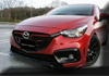 �饻KNIGHTSPORTS (�M�h��) MAZDA(�U�Ʊo,���۹F,���w���۹F) Mazda2 (��2,���۹F2,DEMIO,iSTOP,SkyActiv,�й��Ť�,DJ,DJ5FS,DJ5AS,DJ3FS,DJ3AS) �T���ʤO�ɯŧ�˹s�� Front Bumper + Grill �Y����(�e�]��)+�����n(����) KZD71202