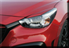 �饻KNIGHTSPORTS (�M�h��) MAZDA(�U�Ʊo,���۹F,���w���۹F) Mazda2 (��2,���۹F2,DEMIO,iSTOP,SkyActiv,�й��Ť�,DJ,DJ5FS,DJ5AS,DJ3FS,DJ3AS) �T���ʤO�ɯŧ�˹s�� Front Bumper Grill Headlight Flller Trim Panel Set �����O�n(�Ѩϲ��n)KZD-75122