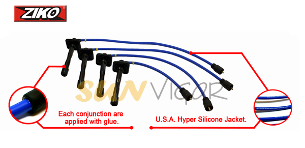 ZIKO PERFORMANCE SPARK PLUG CABLE