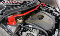 �饻AUTOEXE MAZDA(�U�Ʊo,���۹F,���w���۹F) Mazda2 (��2,���۹F2,DEMIO,iSTOP,SkyActiv,�й��Ť�,DJ,DJ5FS,DJ5AS,DJ3FS,DJ3AS) �T���ʤO�ɯŧ�˹s��w�˹�� Strut Tower Bar �e���a(�Ա�) MDJ4000