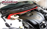 �饻AUTOEXE MAZDA(�U�Ʊo,���۹F,�@�T���۹F) Mazda5(��5,���۹F5,M5,Premacy,Protege,iStop,SkyActiv,�й��Ť�,CW,CWFFW,CWEFW,CWEFW) �T���ʤO�ɯŧ�˹s��w�˹�� Strut Tower Bar �e���a(�Ա�) MCR400