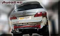 �饻AUTOEXE MAZDA(�U�Ʊo,���۹F,�@�T���۹F) Mazda5(��5,���۹F5,M5,Premacy,Protege,iStop,SkyActiv,�й��Ť�,CW,CWFFW,CWEFW,CWEFW) �T���ʤO�ɯŧ�˹s��w�˹�� Rear Bumper Reinforcement Frame Brace Support Bar ��j��H���[���� MCW490