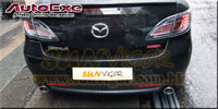�饻AUTOEXE MAZDA(�U�Ʊo,���۹F,�@�T���۹F) Mazda6(��6,���۹F6,���l,���l��],M6,ATENZA,GH,GH5FS,GHEFS,GH5AS,GH5FW,GHEFW,GH5AW,GH5FP,GHEFP,GH5AP)�T���ʤO�ɯŧ�˹s��w�˹�� Stainless Steel Exhaust Muffler Tip���׿������(�Ʈ��)�C)MGH8A00