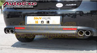 �饻AUTOEXE MAZDA(�U�Ʊo,���۹F,�@�T���۹F) Mazda6(��6,���۹F6,���l,���l��],M6,ATENZA,GH,GH5FS,GHEFS,GH5AS,GH5FW,GHEFW,GH5AW,GH5FP,GHEFP,GH5AP)�T���ʤO�ɯŧ�˹s��w�˹�� Stainless Steel Dual Tip Exhaust Muffler ����(��)�����X�����(�Ʈ��) MGH8Y50