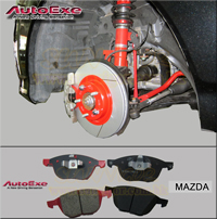 ¤é¥»AUTOEXE MAZDA(¸U¨Æ±o,°¨¦Û¹F) Mazda Biante (SkyActiv,³Ð¹£ÂŤÑ,iSTOP,CC,CCFFW,CCEFW,CC3FW,CCEAW)¨T¨®°Ê¤O¤É¯Å§ï¸Ë¹s¥ó¦w¸Ë¹ê¿ý Front Brake Pad«e¢¤O(·Ù¨®)¥Ö MBK510P