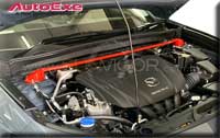 �饻AutoExe MAZDA CX-30| �U�Ʊo CX-30| ���۹FCX-30 (CX30,DM, DM8P, DMEP, DMFP, SkyActiv,�й��Ť�, SkyActiv-Gasoline, SkyActiv-Diesel, SkyActiv-X) �T���ʤO�ɯŧ�˹s��w�˹�� Strut Tower Bar �e���a(�Ա�)MTC400