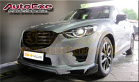 �饻AUTOEXE MAZDA(�U�Ʊo,���۹F,���w���۹F) Mazda CX-5(CX5,KF,SkyActiv,�й��Ť�,SkyActiv-Diesel,KF2P, KF5P, KFEP) �T���ʤO�ɯŧ�˹s��w�˹�� Front Bumper Spoiler �Y����(�e�]��) �Y�B(�e�B) MKE2100