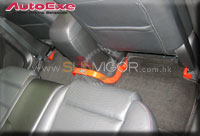 �饻AUTOEXE MAZDA(�U�Ʊo,���۹F,���w���۹F) Mazda CX-5(CX5,KF,SkyActiv,�й��Ť�,SkyActiv-Diesel,KF2P, KF5P, KFEP) �T���ʤO�ɯŧ�˹s��w�˹�� Center Interior Floor Cross Bar ���[���a�Ա� MKE4D00