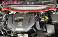 �饻AutoExe MAZDA(�U�Ʊo,���۹F) �U�Ʊo CX-9(CX9,TC,SkyActiv,�й��Ť�) �T���ʤO�ɯŧ�˹s��w�˹�� Strut Tower Bar �e���a(�Ա�)MTC400