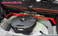 �饻AutoExe MAZDA(�U�Ʊo,���۹F) �U�Ʊo CX-9(CX9,TC,SkyActiv,�й��Ť�) �T���ʤO�ɯŧ�˹s��w�˹�� Interior Floor Cross Bar ���[���a(�Ա�) MTC450