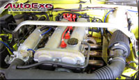 �饻AUTOEXE MAZDA(�U�Ʊo,���۹F) Mazda MX-5 (Roadster,Miata,Euno,NA,NA8C,NA6CE,NB,NB8C,NB6C) �T���ʤO�ɯŧ�˹s��w�˹�� Manifold Stainless Steel Exhaust Header �Y��(�Y�Ʈ��) MR8010