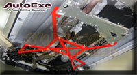 ¤é¥»AUTOEXE MAZDA(¸U¨Æ±o,°¨¦Û¹F,¤@¨T°¨¦Û¹F) Mazda MX-5 RF (Roadster RF,Miata RF ,Euno,NDRF,NDERC)¨T¨®°Ê¤O¤É¯Å§ï¸Ë¹s¥ó¦w¸Ë¹ê¿ý Lower Under Member Brace Set©³¬[®M¸Ë MND4700