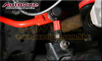 �饻AUTOEXE MAZDA(�U�Ʊo,���۹F,�@�T���۹F) Mazda MX-5 (Roadster,Miata,Euno,NC,NCEC)�T���ʤO�ɯŧ�˹s��w�˹�� Front Anti-Roll Bar (Sway Bar)�e������ (��Ž) MNC7600
