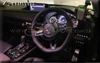 �饻 Kenstyle MAZDA CX-30| �U�Ʊo CX-30| ���۹FCX-30 (CX30,DM, DM8P, DMEP, DMFP, SkyActiv,�й��Ť�, SkyActiv-Gasoline, SkyActiv-Diesel, SkyActiv-X) �T���ʤO�ɯŧ�˹s��w�˹��  Kenstyle Dshape leather steering wheel �B�ʫ��u���y�L(��V�L)