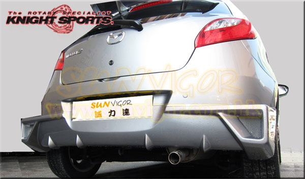 �饻KNIGHTSPORTS MAZDA(�U�Ʊo,���۹F,���w���۹F) Mazda2 (��2,���۹F2,�l��,DEMIO,iSTOP,SkyActiv,�й��Ť�,DE,DE5FS,DE3FS,DEJFS,DE3AS) �T���ʤO�ɯŧ�˹s��w�˹�� Rear Diffuser Spoiler Splitter
������U�s(�U����) KZG-74301