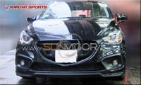 �饻KNIGHTSPORTS (�M�h��) MAZDA(�U�Ʊo,���۹F,���w���۹F) Mazda2 (��2,���۹F2,DEMIO,iSTOP,SkyActiv,�й��Ť�,DJ,DJ5FS,DJ5AS,DJ3FS,DJ3AS) �T���ʤO�ɯŧ�˹s�� Front Bumper + Grill �Y����(�e�]��)+�����n(����) KZD71202