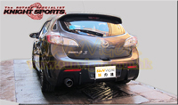 �饻 KNIGHTSPORTS MAZDA(�U�Ʊo,���۹F,���w���۹F) Mazda3(��3,���۹F3,�P�u,M3,AXELA,SkyActiv,�й��Ť�,BL,BLFFW,BLEFW,BL5FW,BLEAW,BLFFP,BLEFP,BL5FP,BLEAP,BL3FW) �T���ʤO�ɯŧ�˹s��w�˹�� Rear Bumper Cover ������(�ᬦ�a) KZG74331