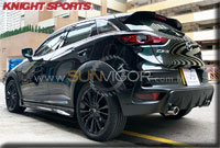 �饻Knight Sports MAZDA(�U�Ʊo,���۹F,���w���۹F) Mazda CX-3 (CX3, DK,DK8FW, DK8AW, DK5FW, DK5AW, DKEFW, DKEAW, DKLFW, DKLAW,SkyActiv,�й��Ť�)  �T���ʤO�ɯŧ�˹s��w�˹�� Knight Sports One piece �@�������(��]��)�ŤO�M�� KZD74311