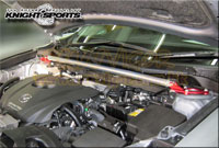 �饻KNIGHTSPORTS (�M�h��)MAZDA(�U�Ʊo,���۹F,���w���۹F) Mazda CX-5(CX5,KF,SkyActiv,�й��Ť�,SkyActiv-Diesel,KF2P, KF5P, KFEP) �T���ʤO�ɯŧ�˹s��w�˹�� Strut Tower Bar �e���a(�Ա�)KZD-64401