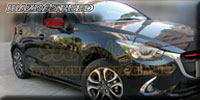 �饻 MAZDASPEED MAZDA(�U�Ʊo,���۹F,���w���۹F) Mazda2 (��2,���۹F2,DEMIO,iSTOP,SkyActiv,�й��Ť�,DJ,DJ5FS,DJ5AS,DJ3FS,DJ3AS) �T���ʤO�ɯŧ�˹s��w�˹�� Side Skirt Lip Spoiler ���ȸ} QDJ1-51-P10-PZ