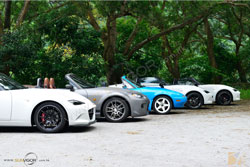 MAZDA| �U�Ʊo| ���۹F MX-5 | ROADSTER | MIATA �M�D�S�� �s��MX-5 |Miata ��G�Q�~������]�p,�ܤƷPı���O�ܤj�C