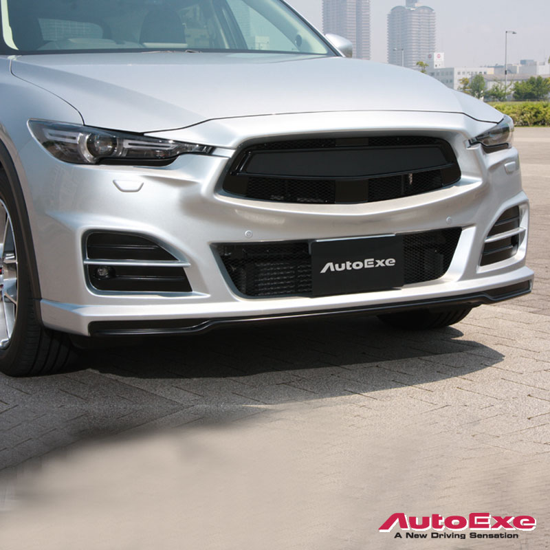 日本AUTOEXE MAZDA(萬事得,馬自達,長安馬自達) Mazda CX-5(CX5,SkyActiv,創馳藍天,SkyActiv-Diesel,KF,KF2P, KF5P, KFEP) 汽車動力升級改裝零件 Front Bumper with Grill Aero Kit 頭泵把與鬼面罩(前包圍與中網)空力套裝 MKF2F00