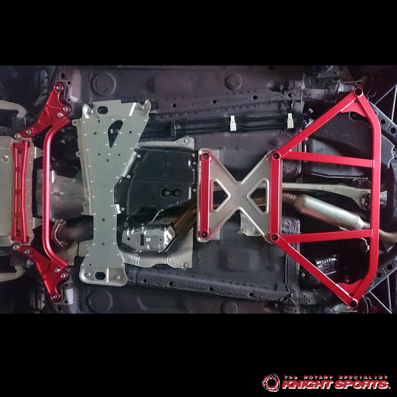 ¤é¥»KNIGHTSPORTS (ÃM¤h§ï) MAZDA(¸U¨Æ±o,°¨¦Û¹F,¤@¨T°¨¦Û¹F) Mazda MX-5 (Roadster,Miata,Euno,ND,ND5RC)¨T¨®°Ê¤O¤É¯Å§ï¸Ë¹s¥ó ¨T¨®°Ê¤O¤É¯Å§ï¸Ë¹s¥ó Lower Under Member Brace Set ©³¬[®M¸Ë KZD-64003